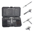 Ratchet Screwdriver Kit 40 in 1 Assembled Handle Multi-purpose Ratchet Wrench Screwdriver Magnetic Bits Tool Set DIY Repair Tool