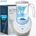ALTHY Hydrogen  Water Pitcher Generator Machine Jug Bottle SPE&PEM Technology. Balanced Purified Water PH Calcium Sulfite filter