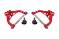 BMR Suspension BMR 70-81 Chevrolet Camaro Non-Adj. Upper A-Arms w/ 0.5in Tall Ball Joint (Delrin) - Red AAU322R