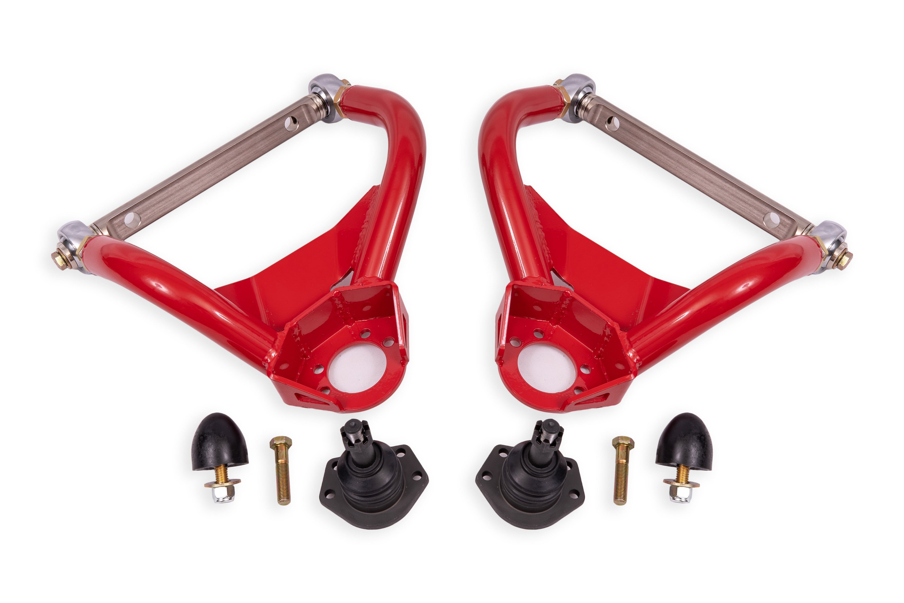 BMR Suspension BMR 64-72 GM A-Body Adjustable Upper A-Arms Standard Ball Joint - Red AAU403R