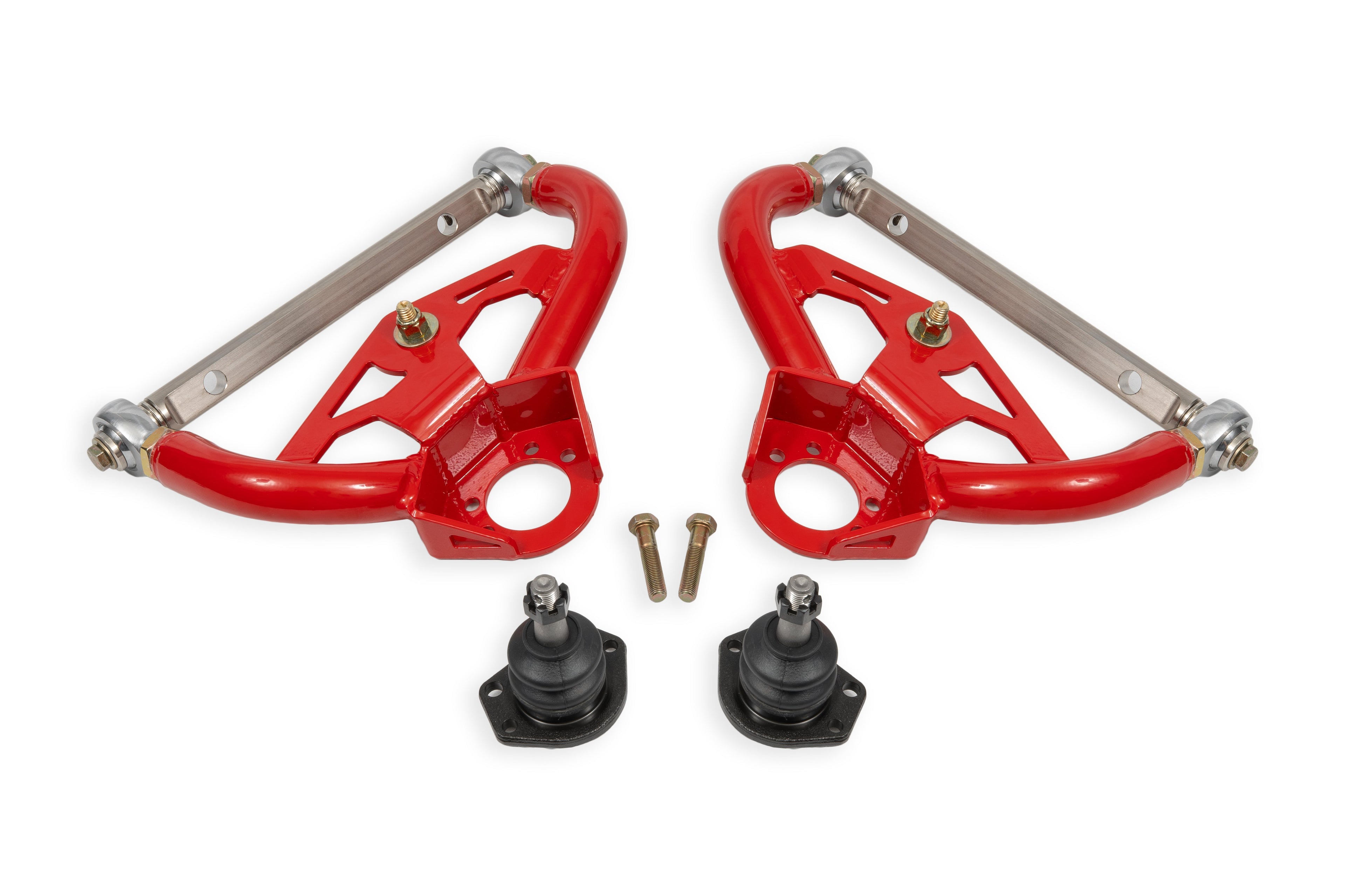 BMR Suspension BMR 78-87 GM G-Body Adjustable Upper A-Arms Standard Ball Joint - Red AAU463R