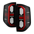 SPYDER xTune 14-21 Toyota Tundra Full LED Mirror 3D Tail Lights - Black (ALT-CH-TTU14-FLED-BK) 9951466