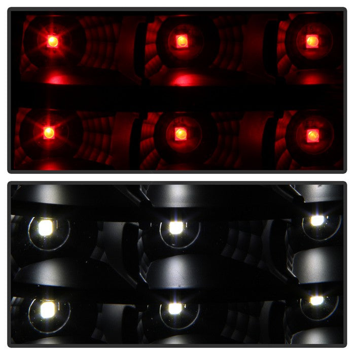 SPYDER xTune 99-02 Chevy Silverado 1500 (w/o Stepside) LED Tail Lights - Blk Smoke (ALT-JH-CSIL99-LED-BSM) 9037603