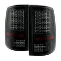 SPYDER xTune Dodge Ram 1500 09-14 - C Shape LED Tail Lights- Black Smoked ALT-JH-DR09-LED-CS-BSM 9036385