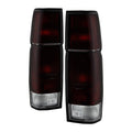 SPYDER 86-97 Nissan Hardbody Pickup OEM Tail Lights - Red Smoke 9047138