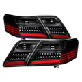 SPYDER Xtune Toyota Camry 07-09 (Does Not Fit The Hybrid) LED Tail Lights Black ALT-JH-TCAM07-LED-BK 9029219