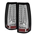 SPYDER Xtune Chevy Silverado 1500-2500-3500 03-06 C-Shape LED Tail Lights Chrome ALT-ON-CS03-G2-LED-C 5081278