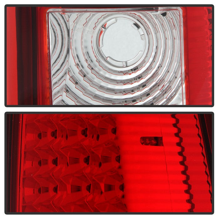 SPYDER Xtune Chevy Silverado 1500/2500/3500 99-02 LED Tail Lights Red Clear ALT-ON-CS99-LED-RC 5008831
