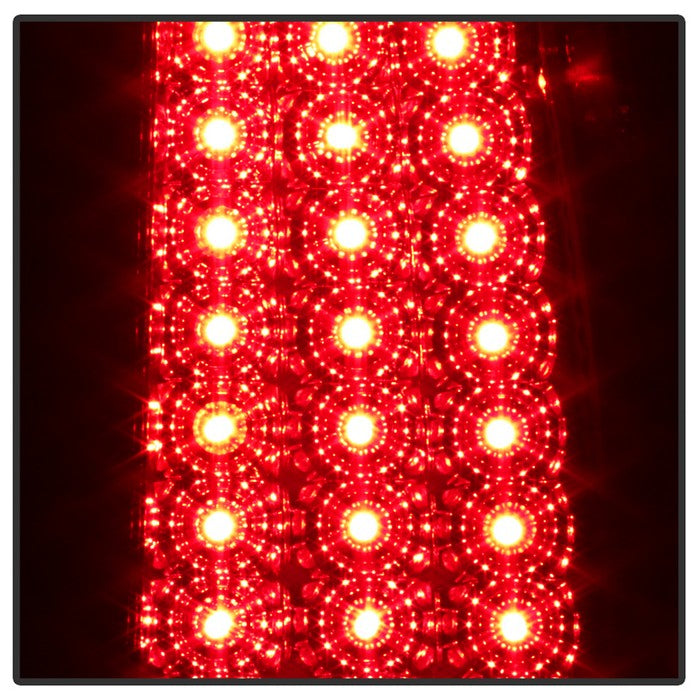 SPYDER Xtune Chevy Silverado 1500/2500/3500 99-02 LED Tail Lights Red Clear ALT-ON-CS99-LED-RC 5008831