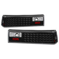 SPYDER Xtune Ford MUStang 87-93 LED Tail Lights Black ALT-ON-FM87-LED-BK 5012975