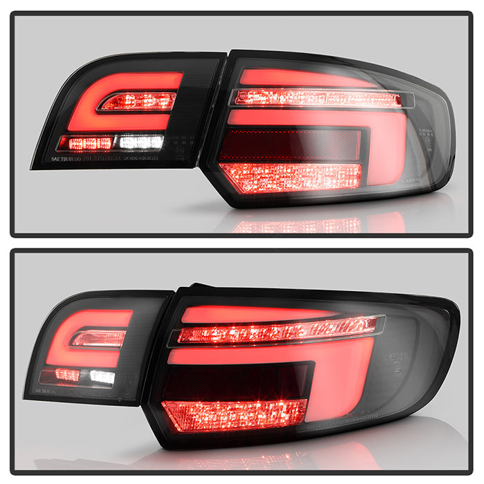 SPYDER 09-13 Audi A3 Full LED Tail Lights - Black (ALT-YD-AA309-LED-BK) 5089069
