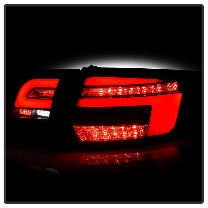 SPYDER 09-13 Audi A3 Full LED Tail Lights - Black (ALT-YD-AA309-LED-BK) 5089069