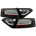 Spyder Audi A5 08-12 LED Tail Lights Black ALT-YD-AA508-LED-BK 5082275
