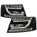 Spyder Audi A6 05-08 4Dr Sedan( not fit Quattro) Light Bar LED Tail Lights Blk ALT-YD-AA605-LBLED-BK 5079602