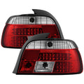 Spyder BMW E39 5-Series 97-00 LED Tail Lights Red Clear ALT-YD-BE3997-LED-RC 5000675