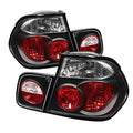 Spyder BMW E46 3-Series 99-01 4Dr Euro Style Tail Lights- Black ALT-YD-BE4699-4D-BK 5000712