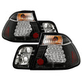 Spyder BMW E46 3-Series 99-01 4Dr LED Tail Lights Black ALT-YD-BE4699-4D-LED-BK 5000736