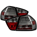 Spyder BMW E90 3-Series 06-08 4Dr LED Tail Lights Smoke ALT-YD-BE9006-LED-SM 5000927