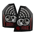 Spyder Chrysler 300C 05-07 LED Tail Lights Black ALT-YD-C305-LED-BK 5000934