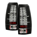 Spyder Chevy Avalanche 07-13 LED Tail Lights Black ALT-YD-CAV07-LED-BK 5032461