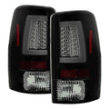 Spyder 07-13 Silverado (Will Not Work w/2010 921 Bulb)V3 Tail Lights Blk Smk ALT-YD-CS07V3-LBLED-BSM 5084095