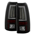 Spyder 03-06  Chevy Silverado (Does Not Fit Stepside) Version 2 LED Tail Lights - Black Smoke 5083272