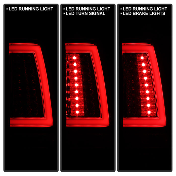 Spyder Chevy Silverado 1500/2500 03-06 Version 2 LED Tail Lights - Chrome ALT-YD-CS03V2-LED-C 5081902