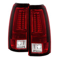 Spyder Chevy Silverado 1500/2500 03-06 Version 2 LED Tail Lights - Red Clear ALT-YD-CS03V2-LED-RC 5081926