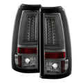Spyder Chevy Silverado 1500/2500 03-06 Version 2 LED Tail Lights - Smoke ALT-YD-CS03V2-LED-SM 5081940