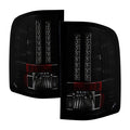 Spyder Chevy Silverado 07-13 LED Tail Lights Blk Smke ALT-YD-CS07-LED-BSM 5078032