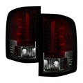 Spyder Chevy Silverado 07-13 LED Tail Lights Red Smoke ALT-YD-CS07-LED-RS 5001801