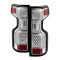 Spyder Chevy Silverado 19-20 LED Tail Light Chrome ALT-YD-CS19HAL-C 5087263