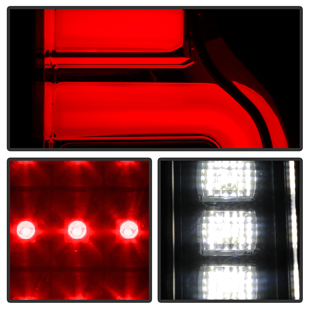 Spyder Chevy Silverado 19-20 (Do Not Fit Halogen Model) LED Tail Light Blk ALT-YD-CS19LED-BK 5087270