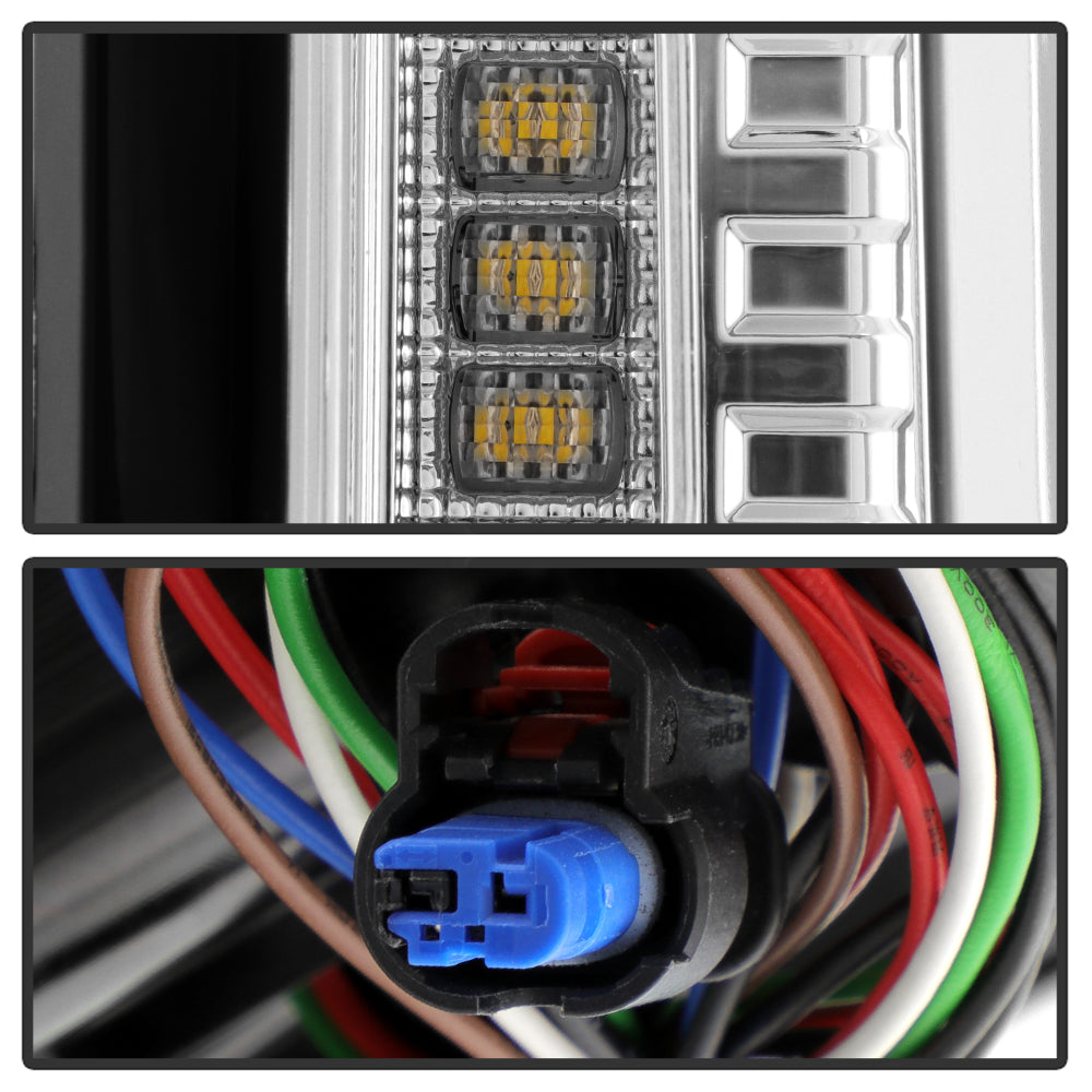 Spyder Chevy Silverado 19-20 (Do Not Fit Halogen Model) LED Tail Light - Chrome ALT-YD-CS19LED-C 5087287