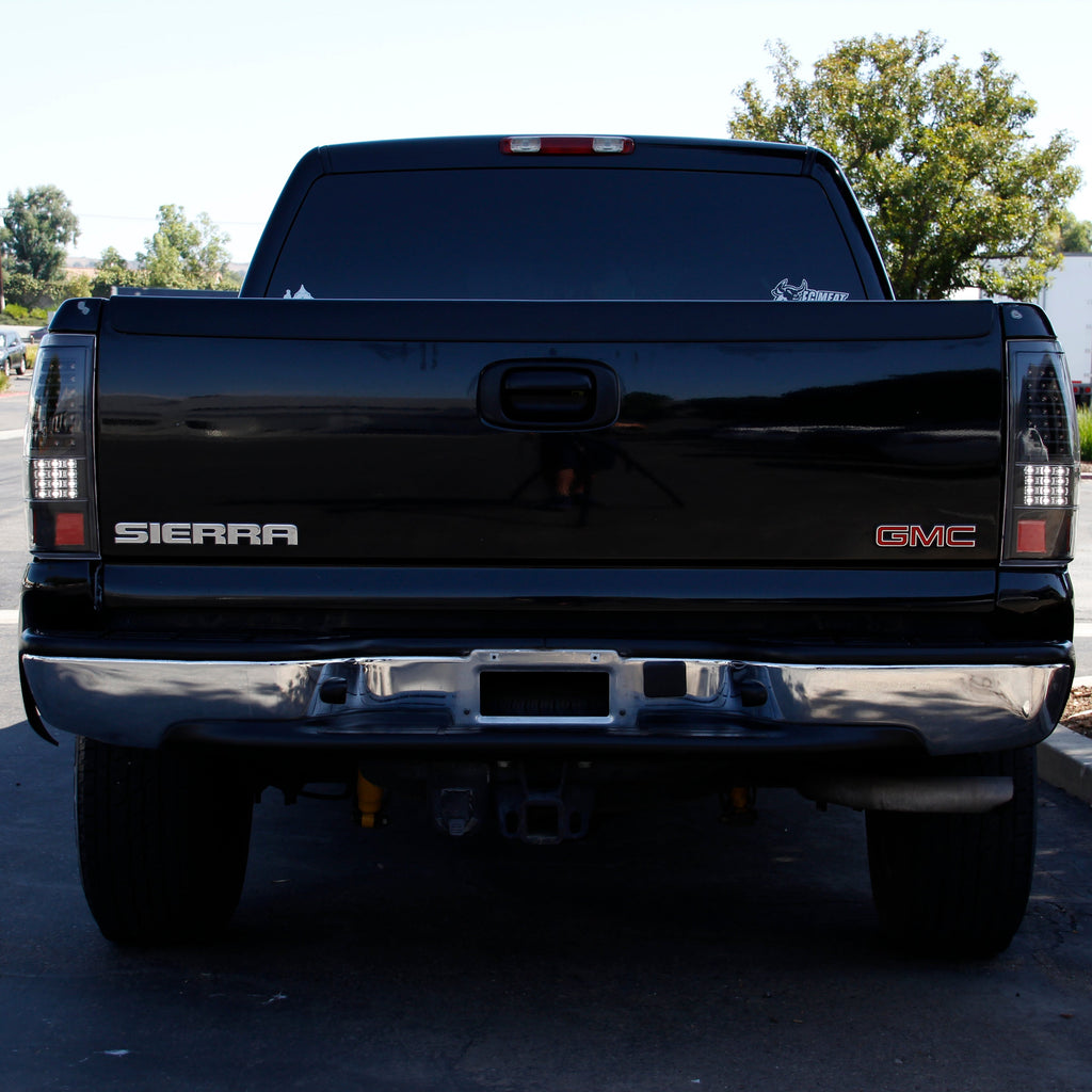 Spyder Chevy Silverado 1500 99-02 (Not Fit Stepside) LED Tail Lights Blk ALT-YD-CS99-LED-BK 5002044