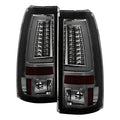 Spyder Chevy Silverado 1500/2500 99-02 Version 2 LED Tail Lights - Smoke ALT-YD-CS99V2-LED-SM 5081896