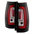 Spyder Chevy Suburban/Tahoe 07-14 V2 - Light Bar LED Tail Lights - Black ALT-YD-CSUB07V2-LED-BK 5083418