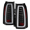 Spyder Chevy Tahoe / Suburban 15-17 Light Bar LED Tail Lights - Black (ALT-YD-CTA15-LED-BK) 5084583