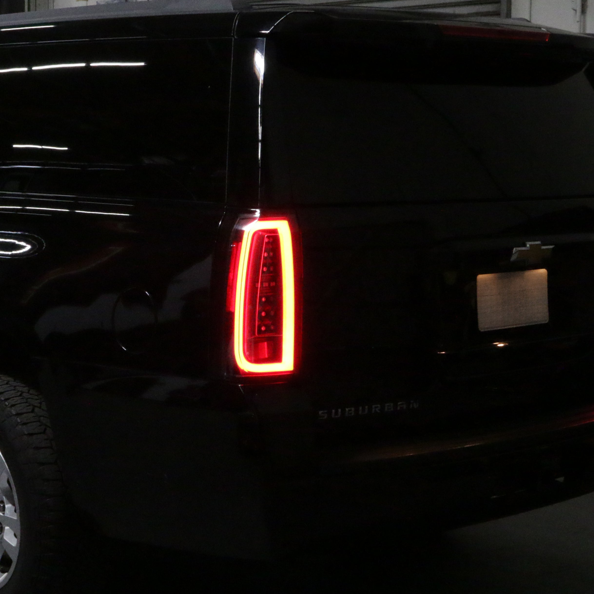 Spyder Chevy Tahoe / Suburban 15-17 LED Tail Lights - Black Smoke (ALT-YD-CTA15-LED-BSM) 5085078
