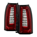 Spyder Chevy Tahoe / Suburban 15-17 LED Tail Lights - Red Clear (ALT-YD-CTA15-LED-RC) 5085085