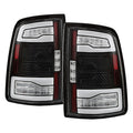 SPYDER 19-24 Dodge Ram 2500/3500 HD LED Tail Lights - Black (ALT-YD-DR19HDLEDAP-GRSEQ-BK) 5089410