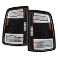SPYDER 19-24 Dodge Ram 2500/3500 HD LED Tail Lights - Blk (ALT-YD-DR19HDLEDBSAP-GRSEQ-BK) 5089427