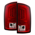 Spyder 03-06 Dodge Ram 2500/3500 V3 Light Bar LED Tail Light - Red Clear (ALT-YD-DRAM02V3-LBLED-RC) 5084132
