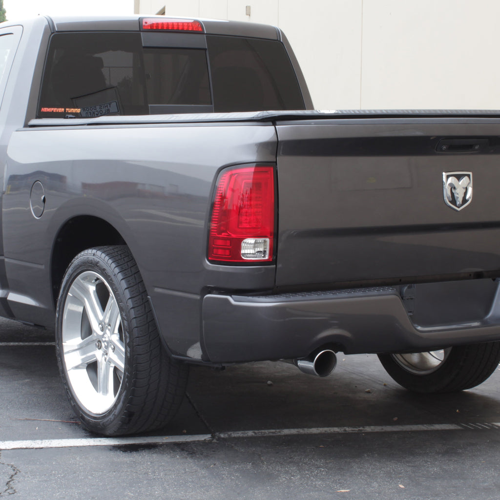 Spyder 09-16 Dodge Ram 1500 Light Bar LED Tail Lights - Red Clear ALT-YD-DRAM09V2-LED-RC 5084040