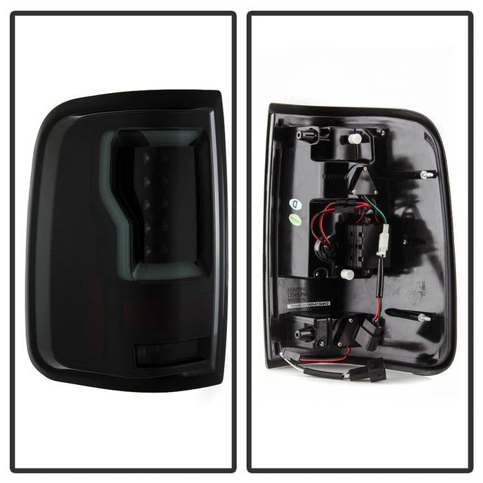 Spyder Ford F150 04-08 Styleside Tail Light V2 - LED - Black Smoke ALT-YD-FF15004V2-LBLED-BSM 5084187