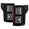 Spyder Ford F150 15-17 Light Bar LED Tail Lights (Not Compatible w/ Rear Blind Spot) - Black 5085948