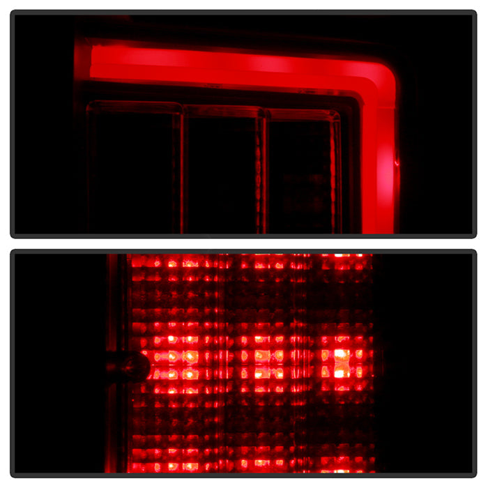 Spyder Ford F150 15-17 Light Bar LED Tail Lights (Not Compatible w/ Rear Blind Spot) - Black 5085948
