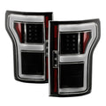 SPYDER 18-20 Ford F150 w/ Rear Blind Spot LED Tail Lights - Black (ALT-YD-FF15018BS-LED-BK) 5088550