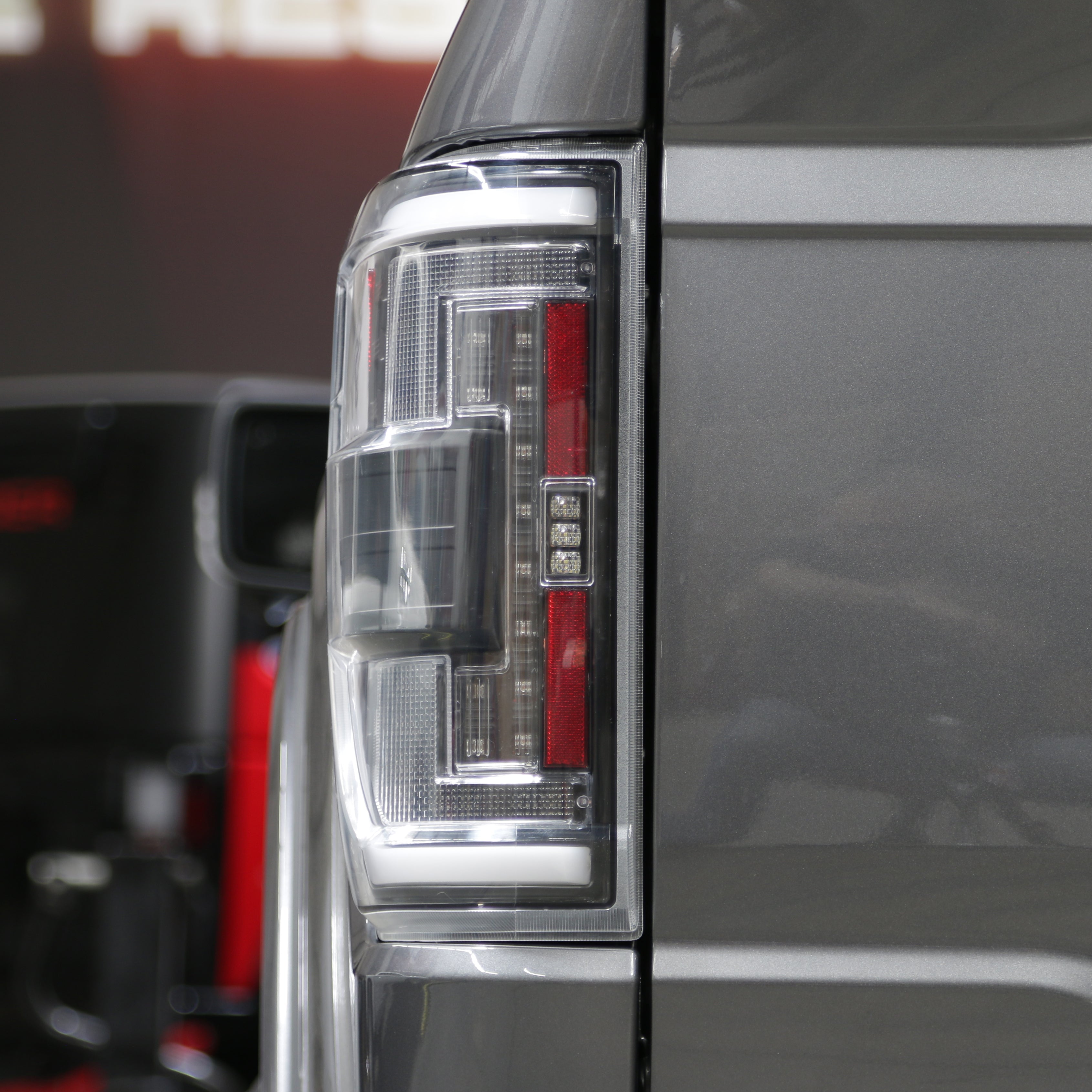 SPYDER 21-23 Ford F150 (Factory Halogent) Light Bar LED Tail Lights - Black (ALT-YD-FF15021HAL-BK) 5088772