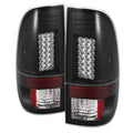 Spyder Ford F150 side 97-03/F250/350/450 Super Duty 99-07 LED Tail Lights Blk ALT-YD-FF15097-LED-BK 5003461